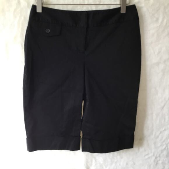 Style & Co. Pants - Style & Co. Black Stretch Bermuda Shorts